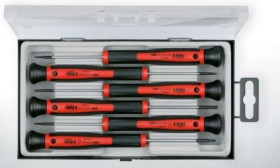 Zestaw 6 wkrętaków precyzyjnych 1,5x0,23 2,0x0,4 3,0x0,5 PH00 PH0 24096156