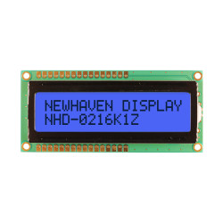Wyświetlacz alfanumeryczny LCD, , Alfanumeryczny, NEWHAVEN DISPLAY INTERNATIONAL