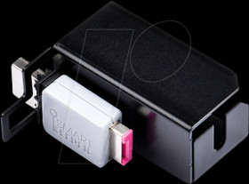 UM03PK Cable lock, USB type A, 2-fold, pink