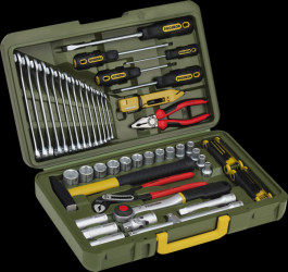 23650 Car and universal tool case, 43-piece