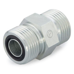 Złączka hydrauliczna, Złacze A: Uszczelka czołowa O-Ring męska, Złacze B: Uszczelka czołowa O-Ring męska