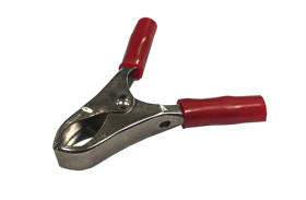 Zacisk krokodylkowy 15A Nie 21mm Czerwony RS PRO