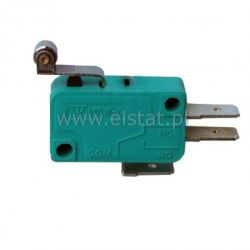 Przełącznik krańcowy z rolką L=12mm 10A MSW03a