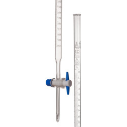 LabGlass Burettes with Straight Bore PTFE Key Stopcock 50ml Class &#x27;A&#x27;
