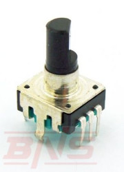 EC12 przełącznik obrotowy enkoder 24-impulsowy + przycisk; pionowy