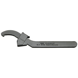 Stahlwille 44010002 12910 Adjustable Hook Spanner Size 2 45-90 mm