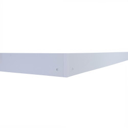 Ramka montażowa do panelu LED 120x30 biała aluminium C71-RNT123-WH-ECO