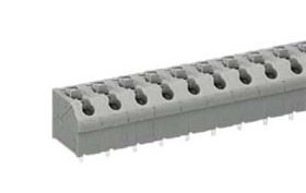 Złączka oświetleniowa WAGO 12 250 Żeński Listwa zaciskowa do płytki drukowanej Gniazdo