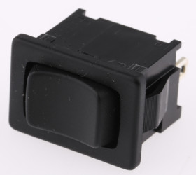 Przełącznik kołyskowy (Wł.)-wył.-(wł.) Nie 6 A SPDT Czarny IP40 Marquardt