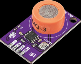 333103 Developer boards - gas sensor, alcohol (ethanol), MQ-3
