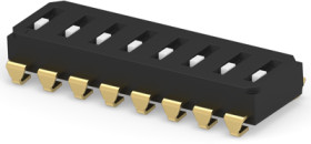 DIP switche, 8 pole, straight, 0.025 A/24 VDC, 1-2319848-8