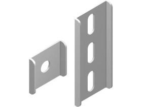 Płytka ceownika PZC50 grubość blachy 2,0mm 750301 BAKS