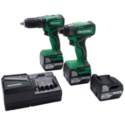 HiKOKI KC18DDXJBZ KC18DDXJBZ Twin Pack 18V 3 x 5.0Ah Li-ion