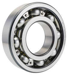 Łożysko kulkowe 6314 wew: 70 mm 63 zew: 150 mm Pojedynczy rząd głębokich rowków kulkowychJednorzędowe łożysko kulkowe z