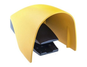 Przełącznik nożny o dużej wytrzymałości IP67 Konstrukcja o dużej wytrzymałości Zatrzaskowy Aluminium odlewane, 1NO 1NC