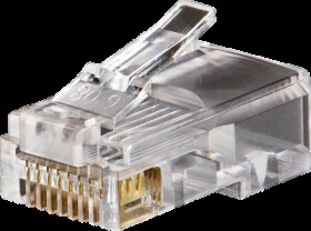 VDV826611 RJ45 modular plug, Cat.5e, 100 pieces