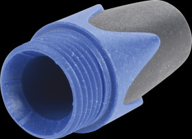 BPX-6-BLUE Anti-kink sleeve for jack plug, blue