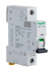Wyłącznik nadprądowy MCB, Typ C, 1-biegunowy, 50A, 100 → 133V, 72V, na szynę DIN, Schneider Electric, iC60H
