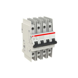 Wyłącznik miniaturowy, Typ K, 4-biegunowy, 4 A, 480 V ac, ABB, SU200 M 15 kA