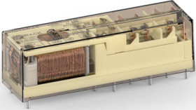 Relay, 4 Form A (N/O) + 2 Form B (N/C), 24 V (DC), 720 Ω, 8 A, 400 V (AC), 5-1415539-2
