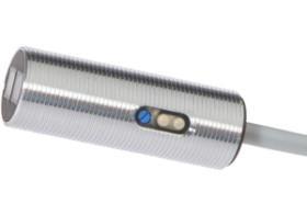 Czujnik optyczny odbiciowy M18x1 dł: 50mm Sn: 40-600mm 10-35V DC PNP kabel 2m PVC IP67 OT180405