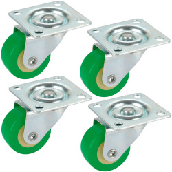 d&#xF6;rner &#x2B; helmer 450127 Swivel wheel Diameter 30mm Load 20kg 4pcs