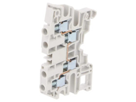 Złączka szynowa SNK 0,2÷6mm2 tory 1 zaciski 4 szary Szer 6mm 1SNK506012R0000 (ZS6-4S)