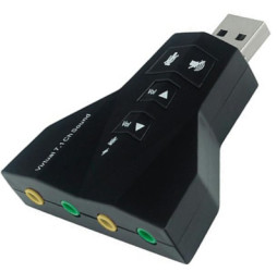Karta dźwiękowa USB / AUDIO 3D / Vitrual 7.1CH / FullDuplex