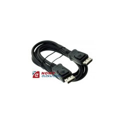 Kabel Displayport 1,5 Vitalco Wtyk-Wtyk, 1,5/1,8m