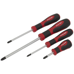 Sealey AK4314 Screwdriver Set 4pc JIS