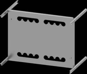 Mounting plate, metal, (L x W x H x D) 600 x 600 x 400 x 400 mm, for 3VA13 (400A)/3VA14 (630A)/3VA23 (400A)/3VA24 (630A), 8PQ600