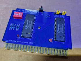 Vic-20 512k multirom by Gavin Johnson 2021
