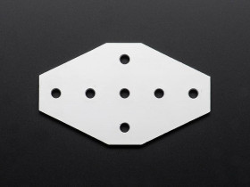Adafruit Cross-Plate for 2020 Aluminum Extrusion