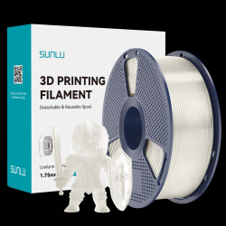 SUNLU PLA 1.75mm 1kg Transparent / Transparentny