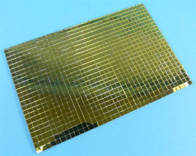 MOZAIKA SZKLANA ZŁOTA 15x10cm 1mm