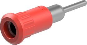 Gniazdo testowe Gniazdo Połączenie lutowane Czerwony 25A Staubli