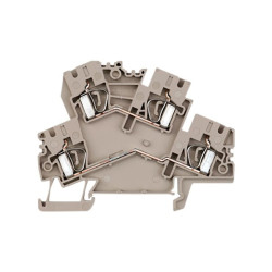 Zacisk do montażu na szynie DIN Weidmüller poziomy: 2 26 → 10AWGZacisk