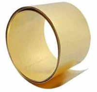 BLACHA0.3M_30 Blacha mosiężna - taśma - szerokość 30 mm; grubość 0.3 mm - miękka