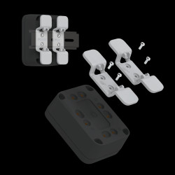 RAKwireless DIN Mount (Mark F) Szary - mocowanie