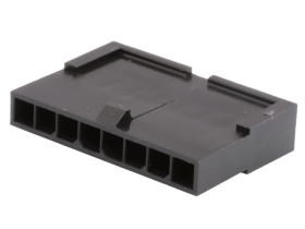 Obudowa złącza PCB 8-pinowe -rzędowe raster: 3mm Molex Męski 43640