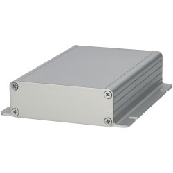 Hammond 1455JF1201 Extruded Enclosure Side Mounting 120X78X27 Clear Anodise