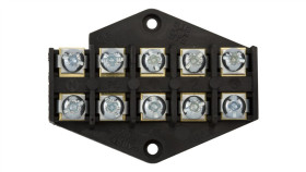 Płytka Odgałęźna Zpt/2,5Mm2/5-Torów Czarna Zpt 5-2.5 83002007