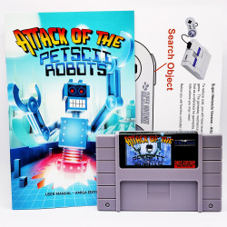 Petscii Robots for Super Nintendo by The 8-Bit Guy