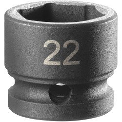 Facom NSS.22A 6-Point Stubby Impact Socket 1/2in Drive 22mm