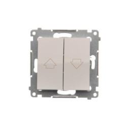 SIMON54 biały DZP1.01/11 Przycisk żaluzjowy 10A