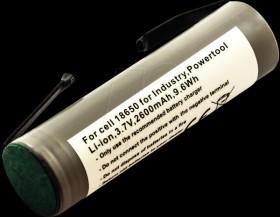 31268 Battery for Gardena 8812, Li-Ion, 2600 mAh