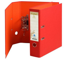 Segregator z mechanizmem dźwigniowym Czerwony 2 For Paper Size A4 Exacompta