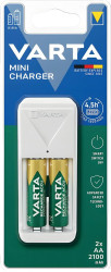 Ładowarka Varta MINI CHARGER + 2x akumulatorki AA 2100mAh 57656