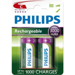 Akumulator R14 3000mAh NiMH Philips