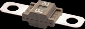 Automotive flat fuse, 70 A, 58 V, brown, (L x W x H) 41 x 8.24 x 12 mm, MDP070M6